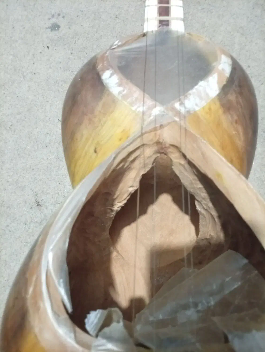 تار عتیقه|سازهای سنتی|شیراز, شهرک بزین|دیوار