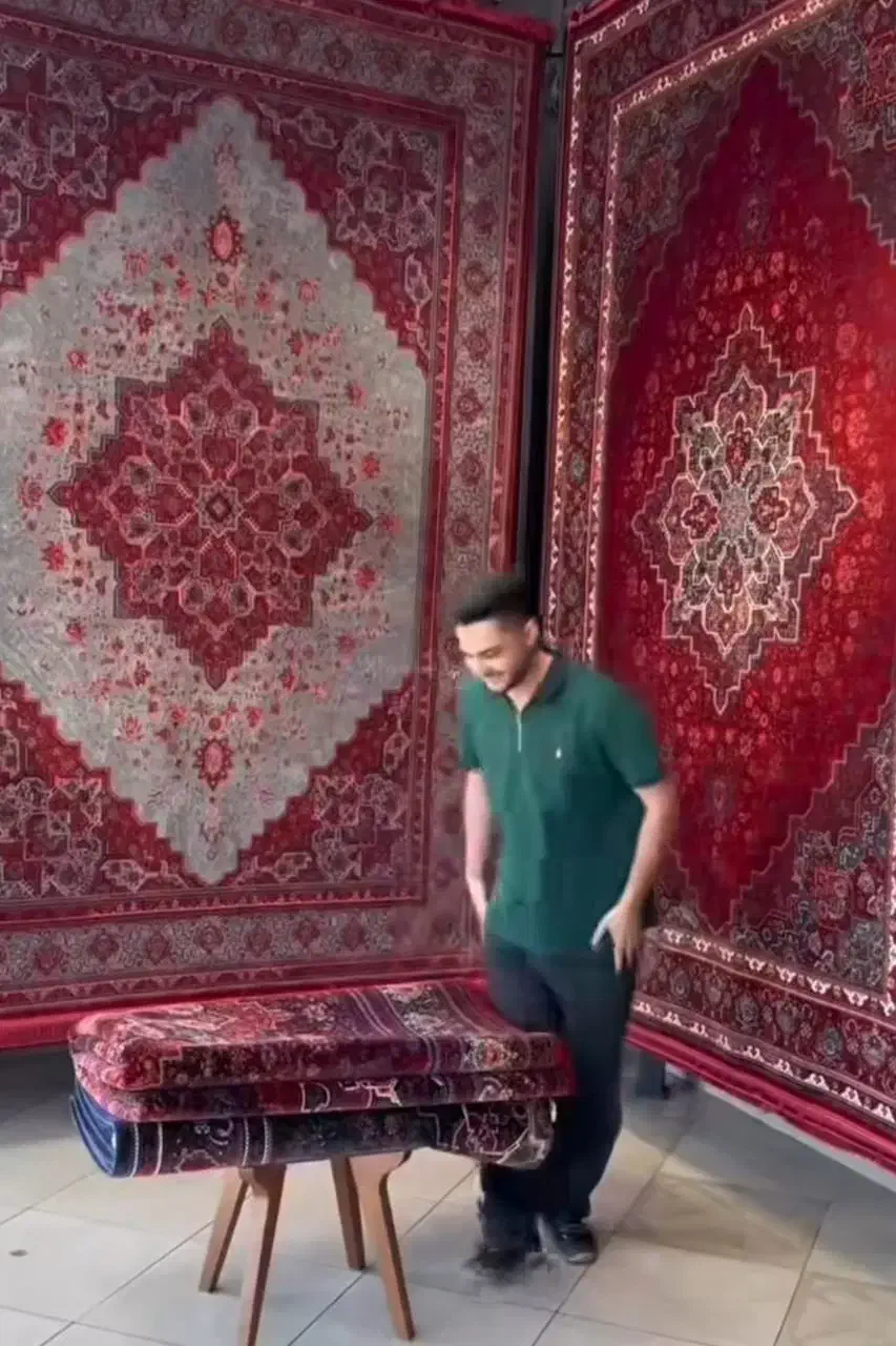 فرش/شست‌وشوی آسان، زیبایی ماندگار»|فرش|امیدیه, |دیوار