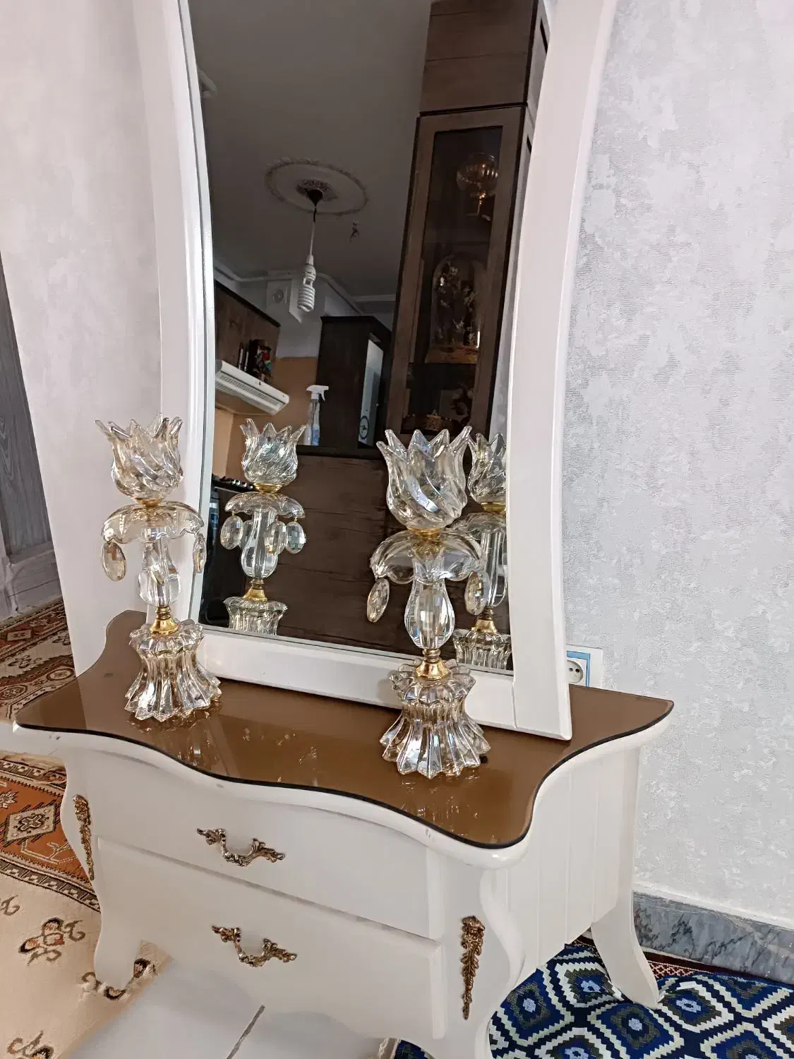 شمعدان و اینه|آینه|همدان, |دیوار