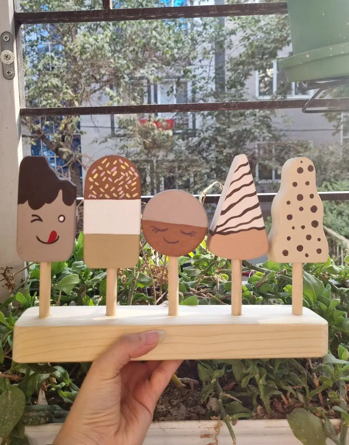 بستنی چوبی اکسسوری اتاق کودک|اسباب و اثاث بچه|تهران, حر|دیوار