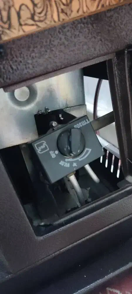 بخاری گازی طرح شومینه|بخاری، هیتر، شومینه|رباط‌کریم, رباط‌کریم|دیوار