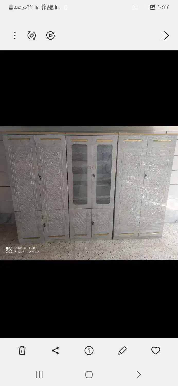 کمد سه تیکه دراور جا کفشی میز تی وی بوفه|جاکفشی، کمد، دراور|گنبد کاووس, |دیوار