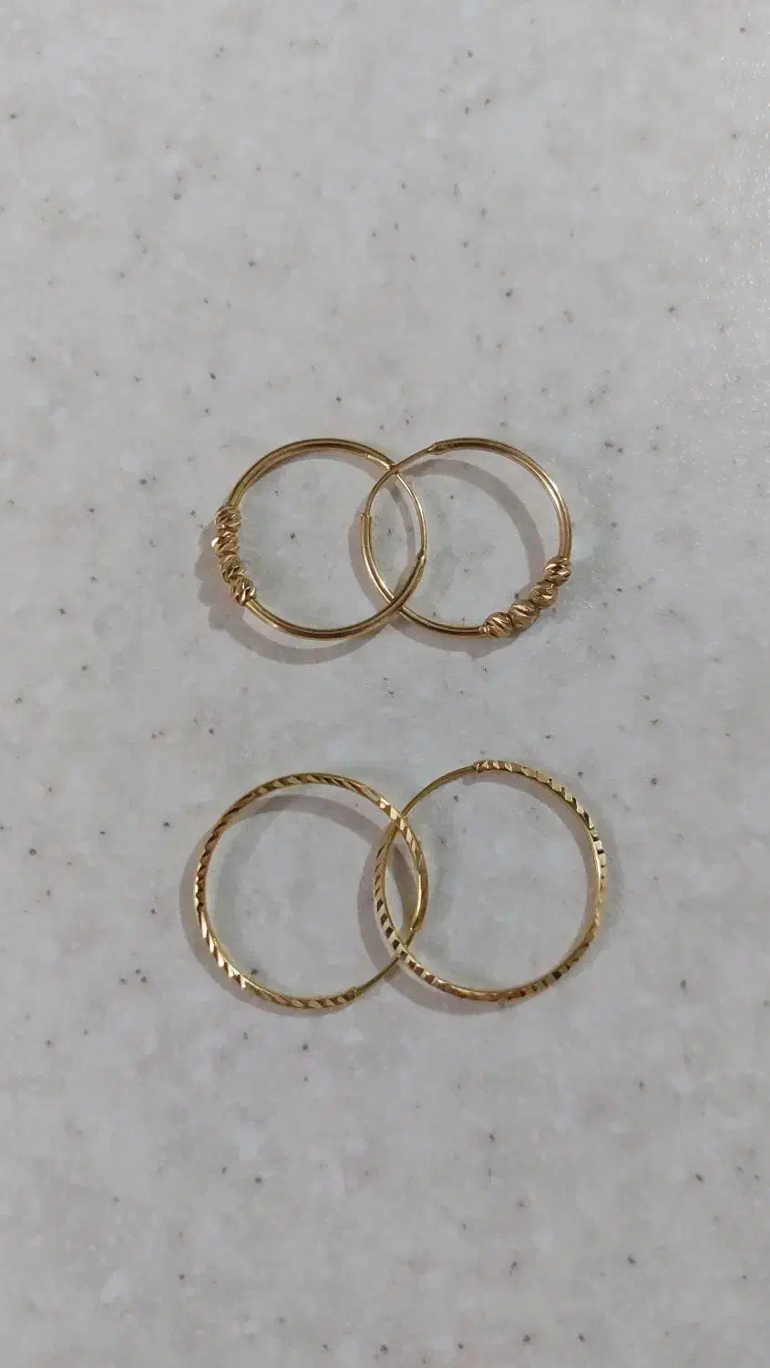 گوشواره طلا نو نو|جواهرات|بروجرد, |دیوار