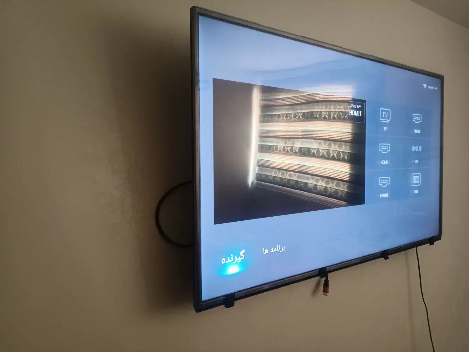 تلوزیون ۵۵ اینچ ایکس ویژن 4k|تلویزیون و پروژکتور|شیراز, شهرک والفجر|دیوار