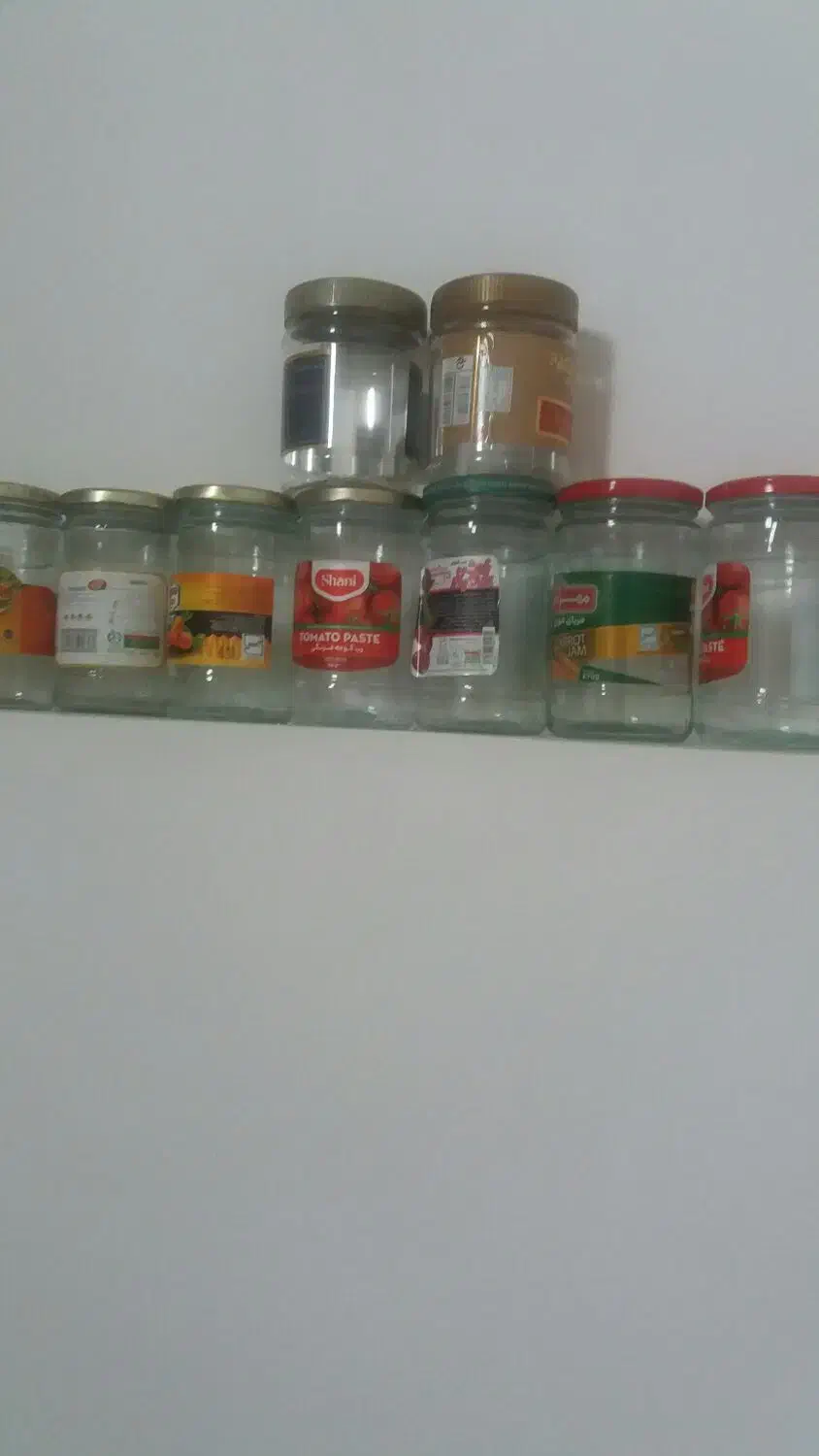 شیشه های ترشی ومربا|ظروف نگهدارنده، پلاستیکی، یکبارمصرف|ایلام, |دیوار