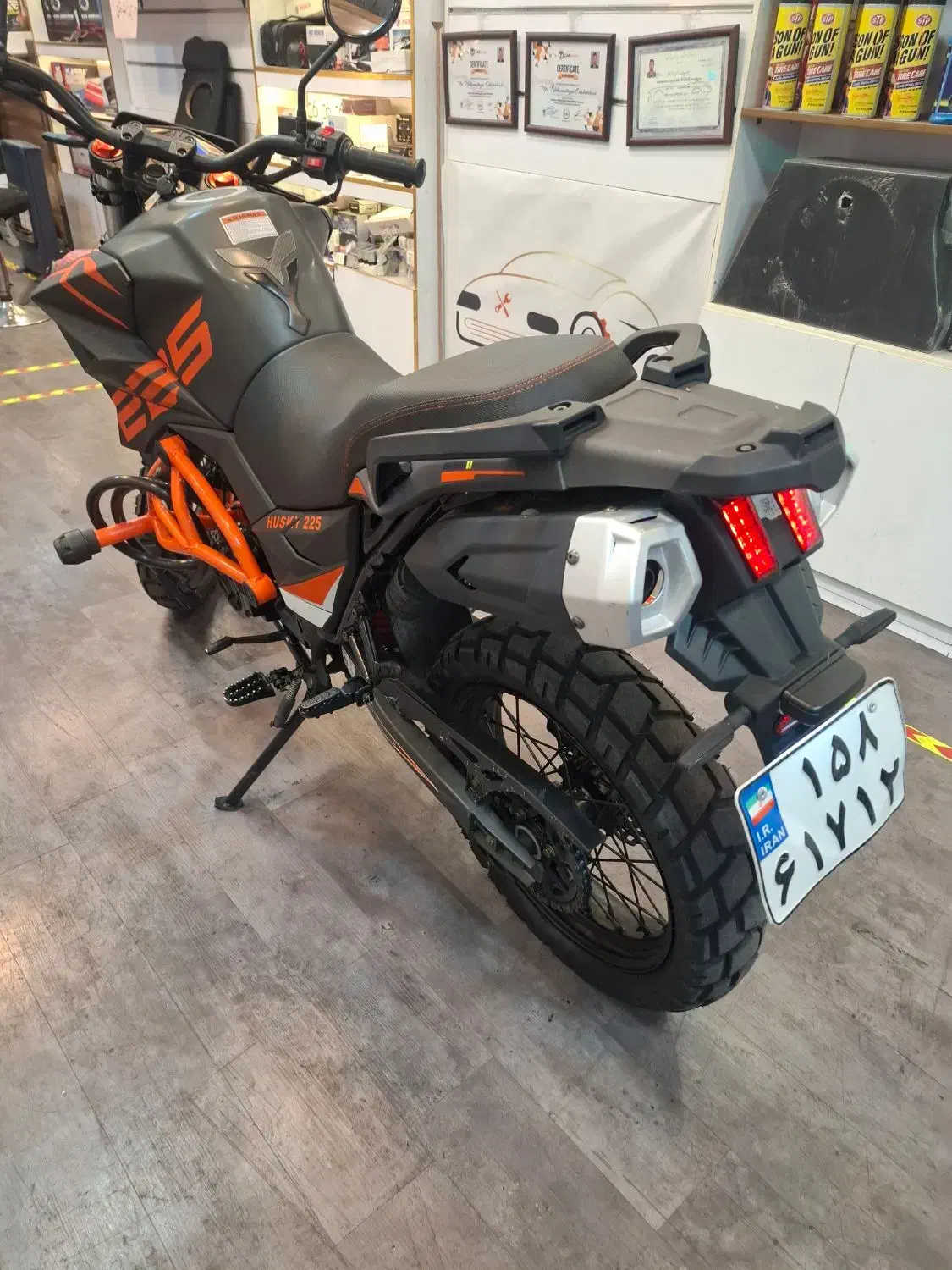 هاسکی جهانرو ۲۲۵|موتورسیکلت|تهران, زنجان جنوبی|دیوار