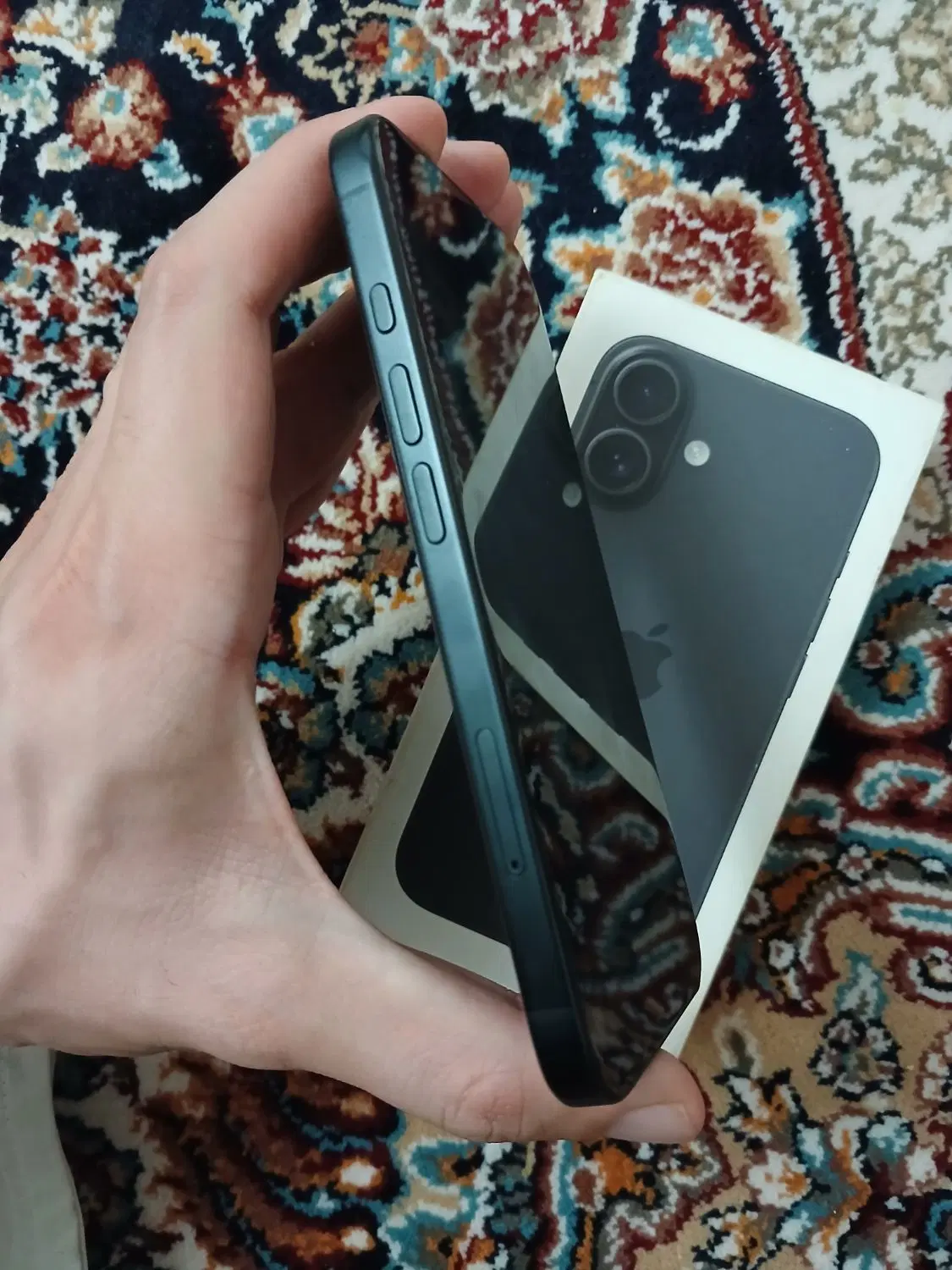 IPhone 16 Normal Black|موبایل|کرج, باغستان|دیوار