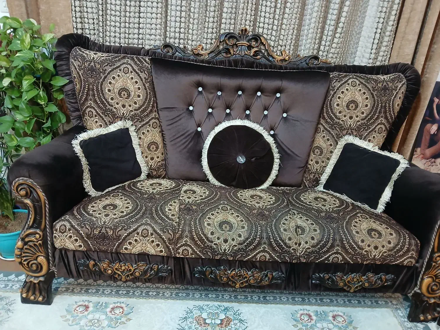 مبل ۷ نفره|مبلمان خانگی و میز عسلی|شیراز, شهدای شهرک سعدی|دیوار