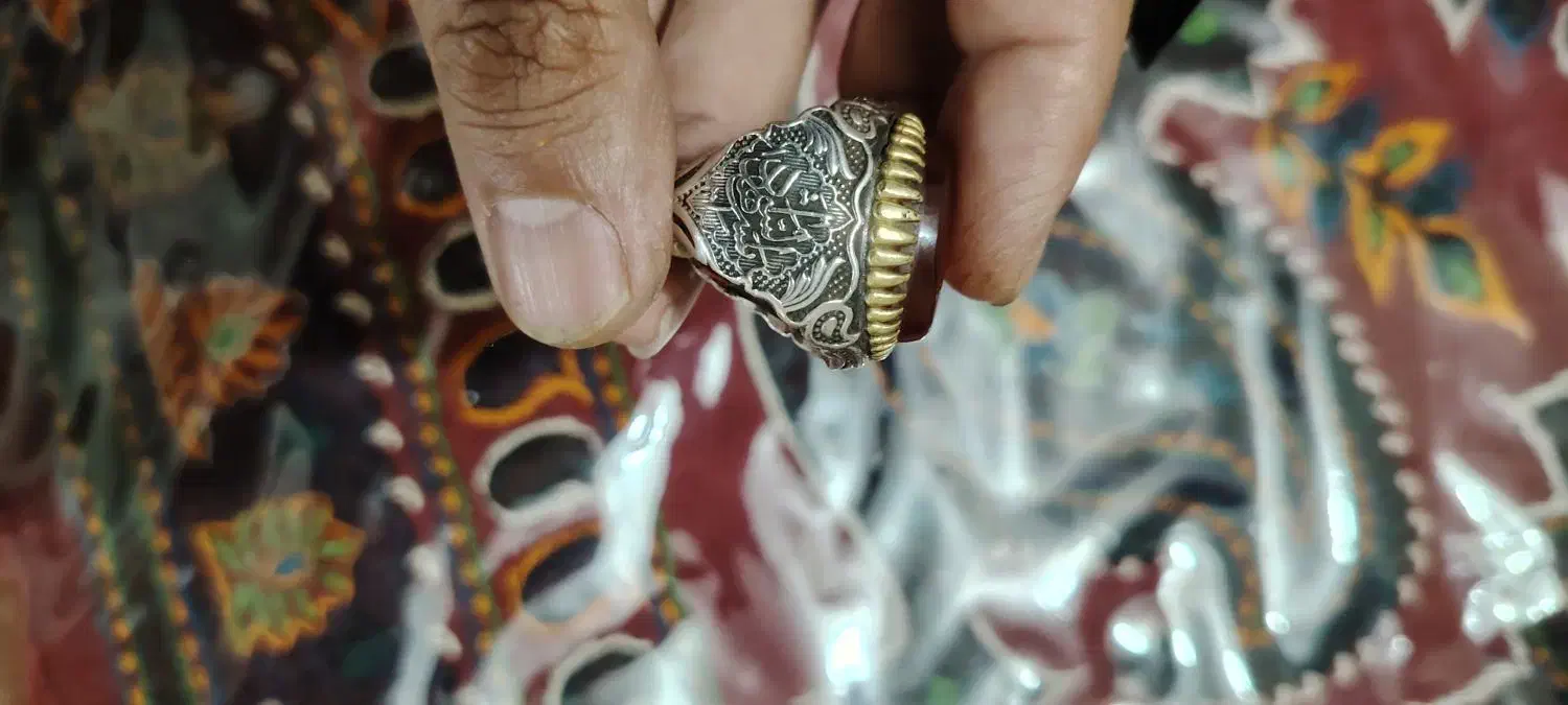 انگشتر عقیق یمن|کلکسیون اشیاء عتیقه|کرمان, |دیوار