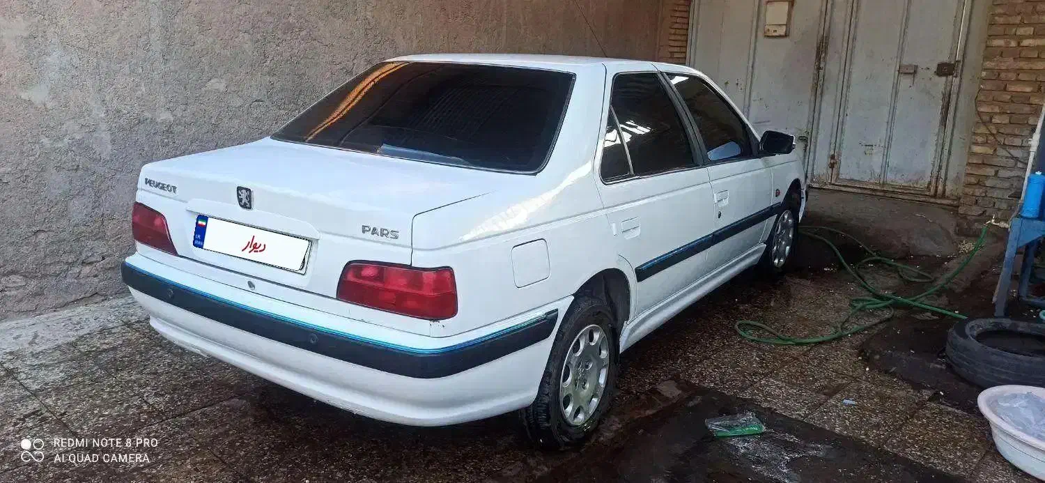 پارس 92 بی رنگ|خودرو سواری و وانت|رفسنجان, |دیوار