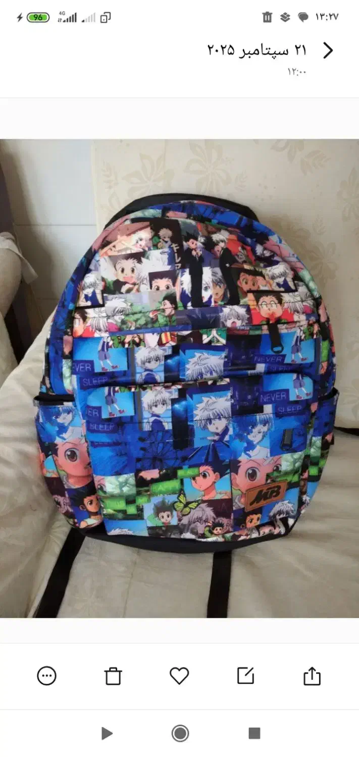 دوعدد کوله نونو|کیف، کفش، کمربند|کاشان, قطب راوندی|دیوار