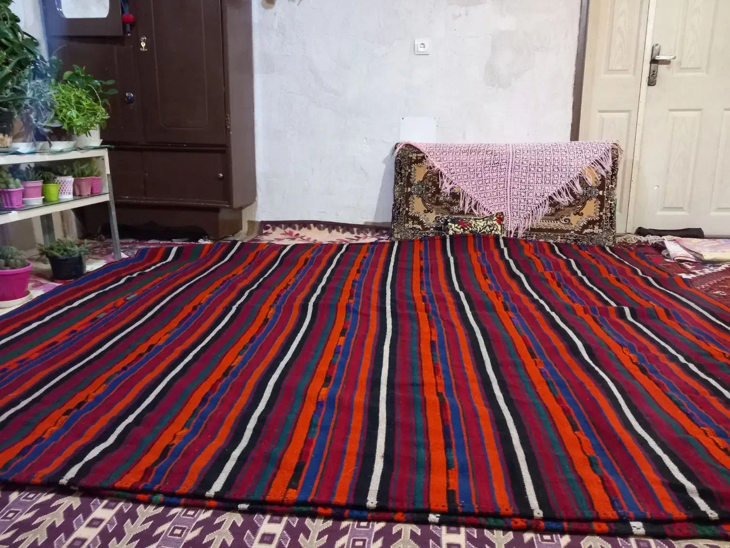 جاجیم|گلیم، جاجیم، گبه|تبریز, |دیوار