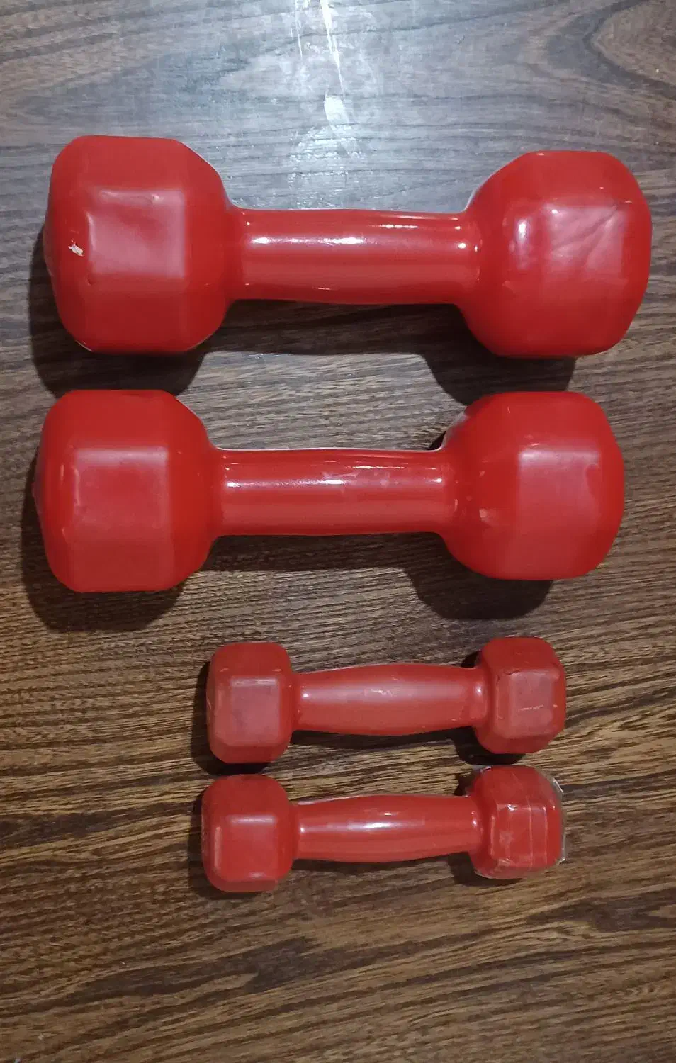 ۲ جفت دنبل کار کرده|تجهیزات ورزشی|تهران, سعادت‌آباد|دیوار