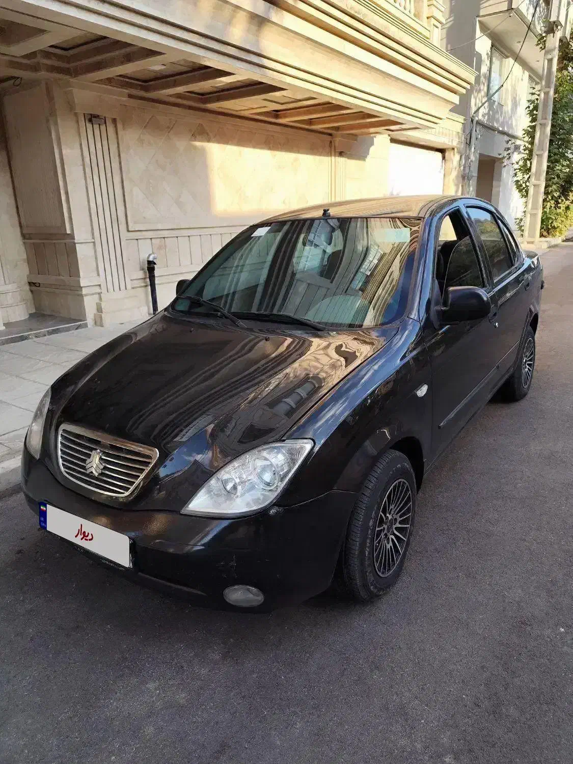 تیبا ۱ مدل ۹۵ مشکی|خودرو سواری و وانت|ارومیه, |دیوار