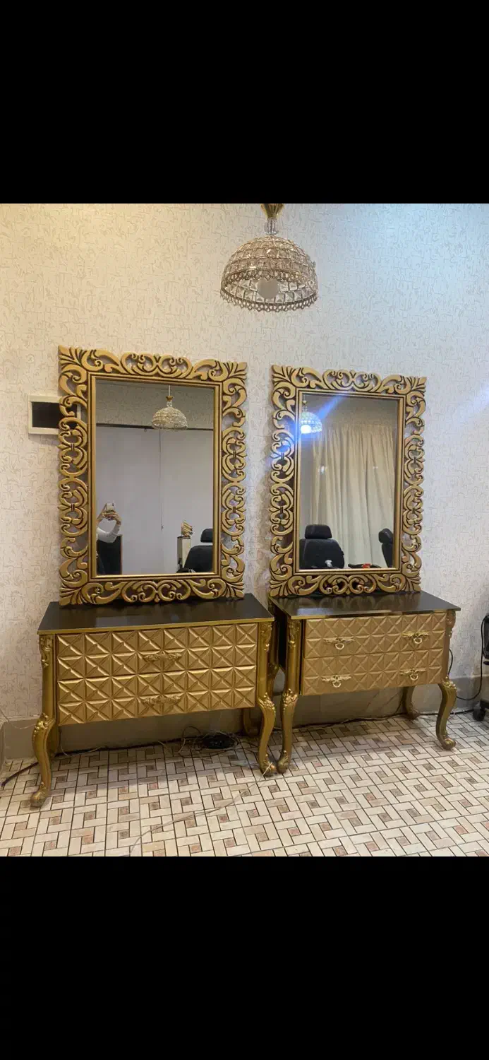 صندلی ارایشگاه اصلاحvip|آرایشگاه و سالن‌های زیبایی|اندیشه, اندیشه فاز ۴|دیوار