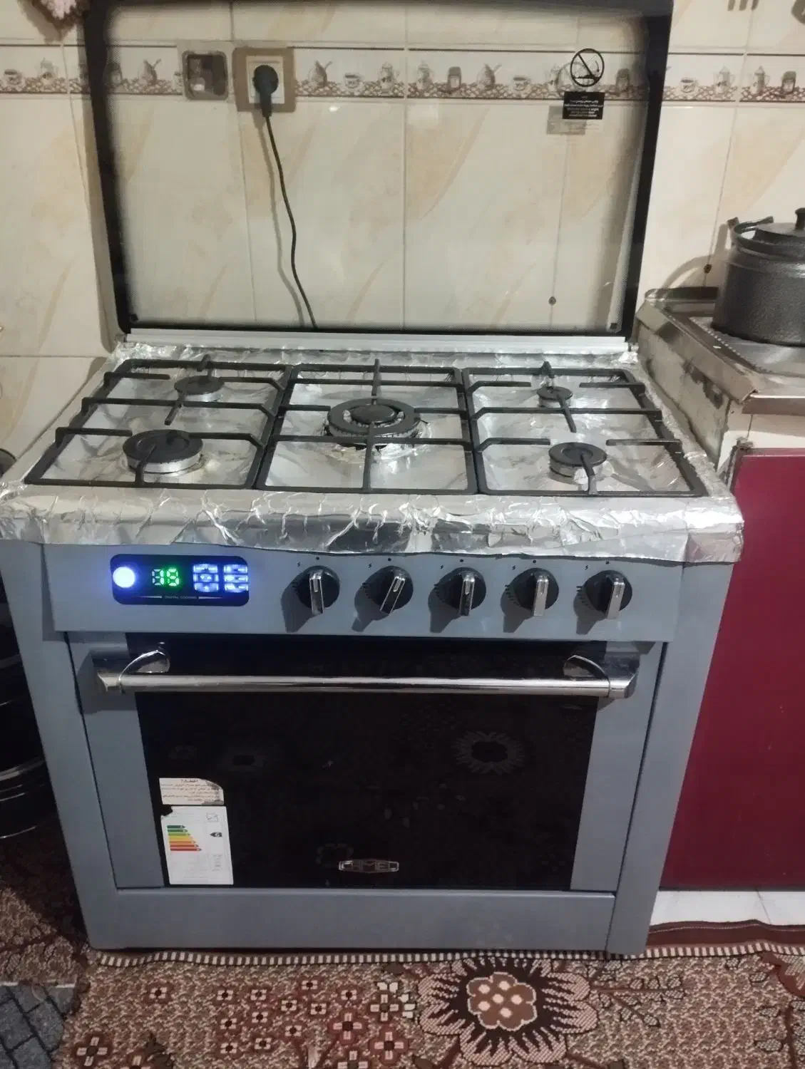 اجاق گاز طرح فر نونو|اجاق گاز و لوازم برقی پختوپز|کرمان, |دیوار