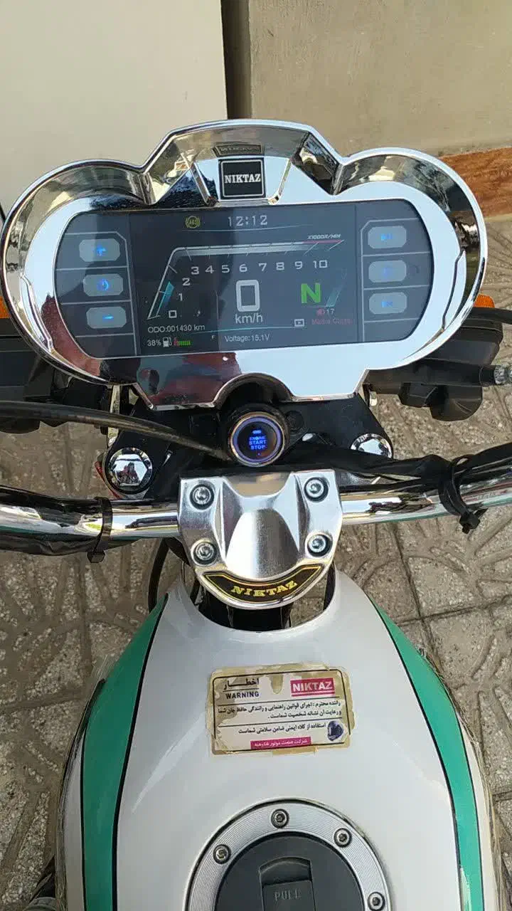 موتور نیکتاز 1404 خشک|موتورسیکلت|خرم‌آباد, |دیوار