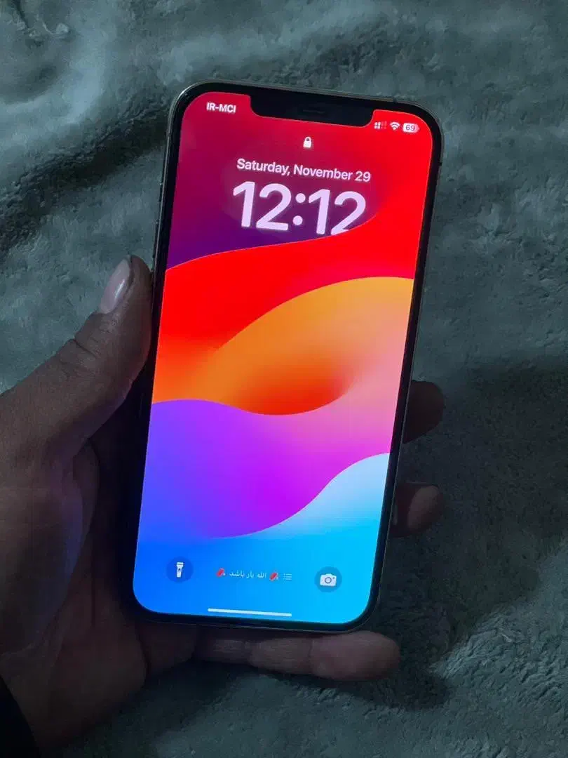 ایفون ۱۲ پرومکس گلد سالم بدون خط خش|موبایل|کرج, حصارک پایین|دیوار