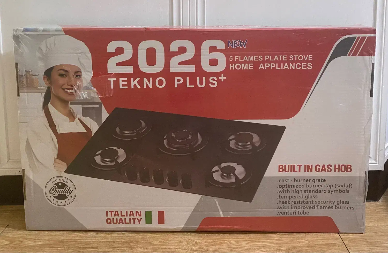 گاز رومیزی صفحه شیشه ای تکنو مکس ایتالیا 2026|اجاق گاز و لوازم برقی پخت‌وپز|اندیشه, اندیشه فاز ۳|دیوار