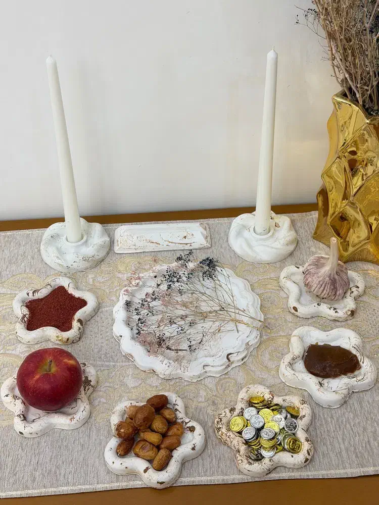 هفت سین سنگ مصنوعی|صنایع دستی و سایر لوازم تزئینی|گرگان, |دیوار