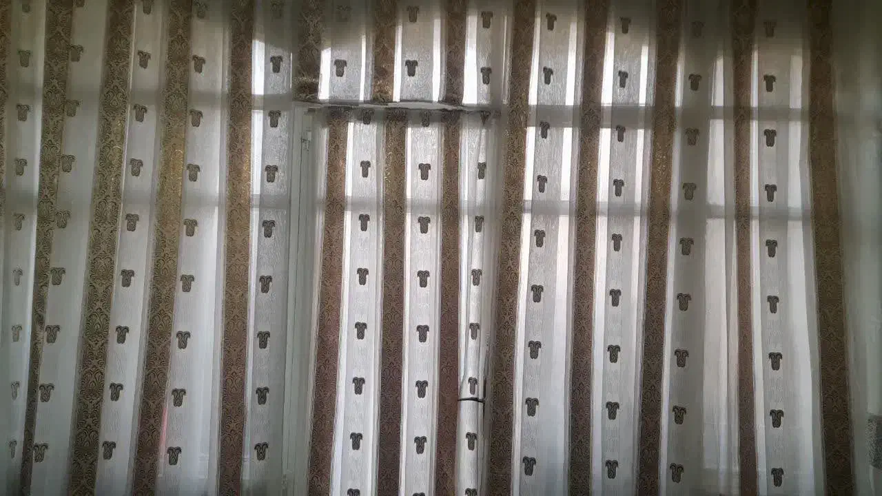 پرده سالن پذیرایی|پرده، رانر، رومیزی|قم, سراجه (۱۵ خرداد)|دیوار