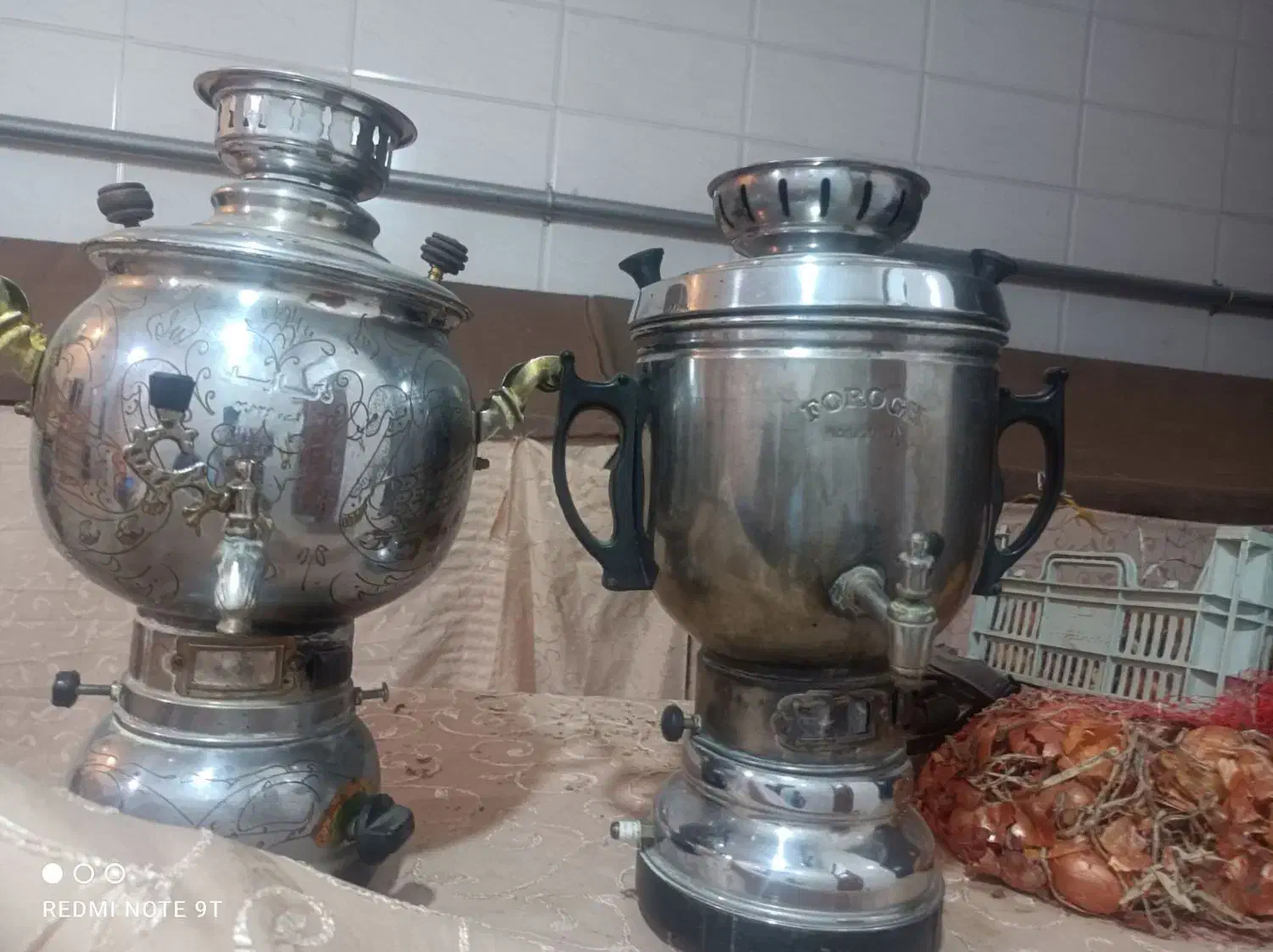 سماور برنز سالم دوعدد|سماور، چایساز، قهوهساز|اردبیل, |دیوار