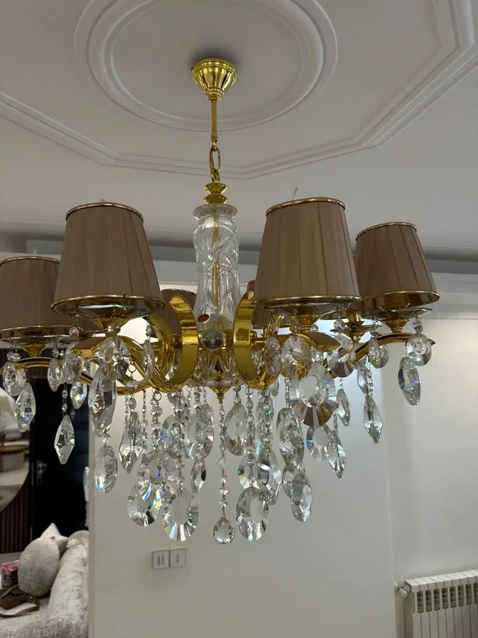 لوستر|لوستر و چراغ آویز|تهران, دهقان|دیوار