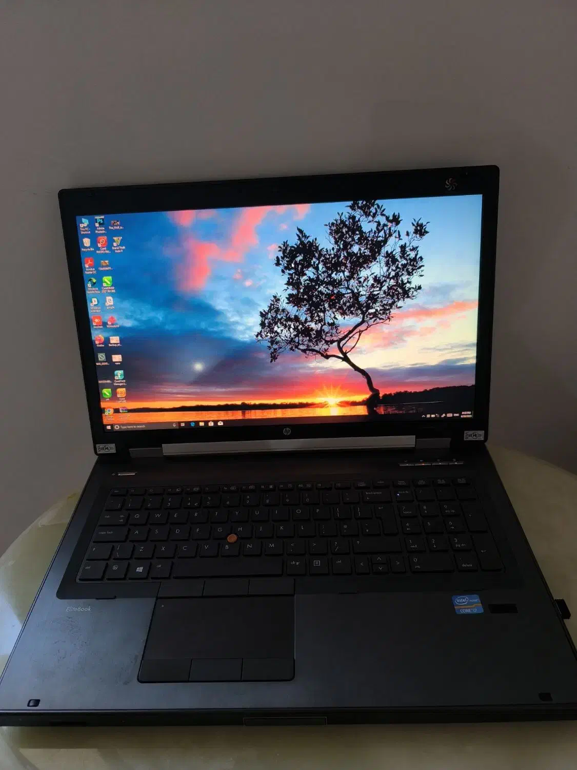 لپ تاپ ۱۷ اینچhp elit book|رایانه همراه|تبریز, |دیوار