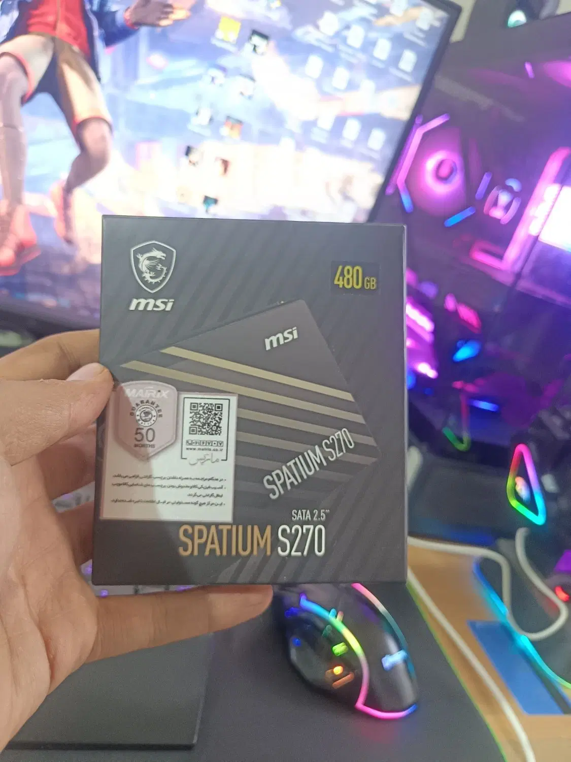 ssd MSI 480GB|قطعات و لوازم جانبی رایانه|شیراز, شهرک ترکان|دیوار