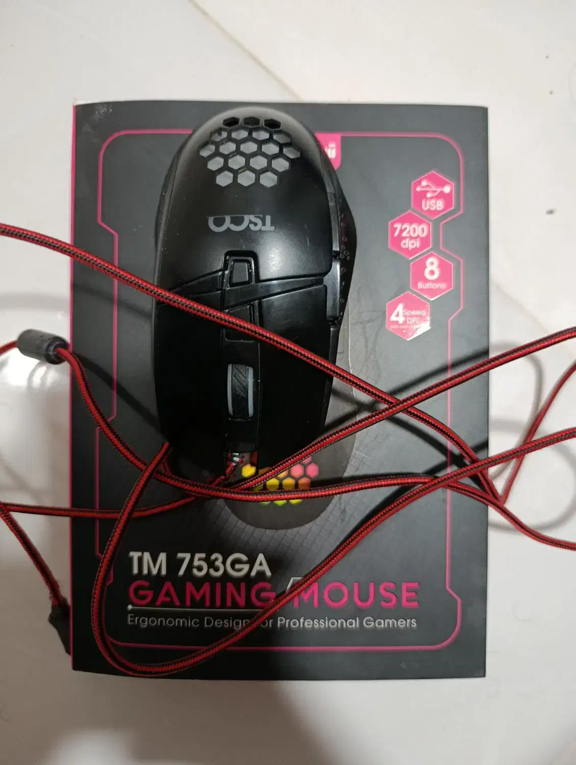 ماوس گیمینگ تسکو مدل 753GA|قطعات و لوازم جانبی رایانه|قوچان, |دیوار