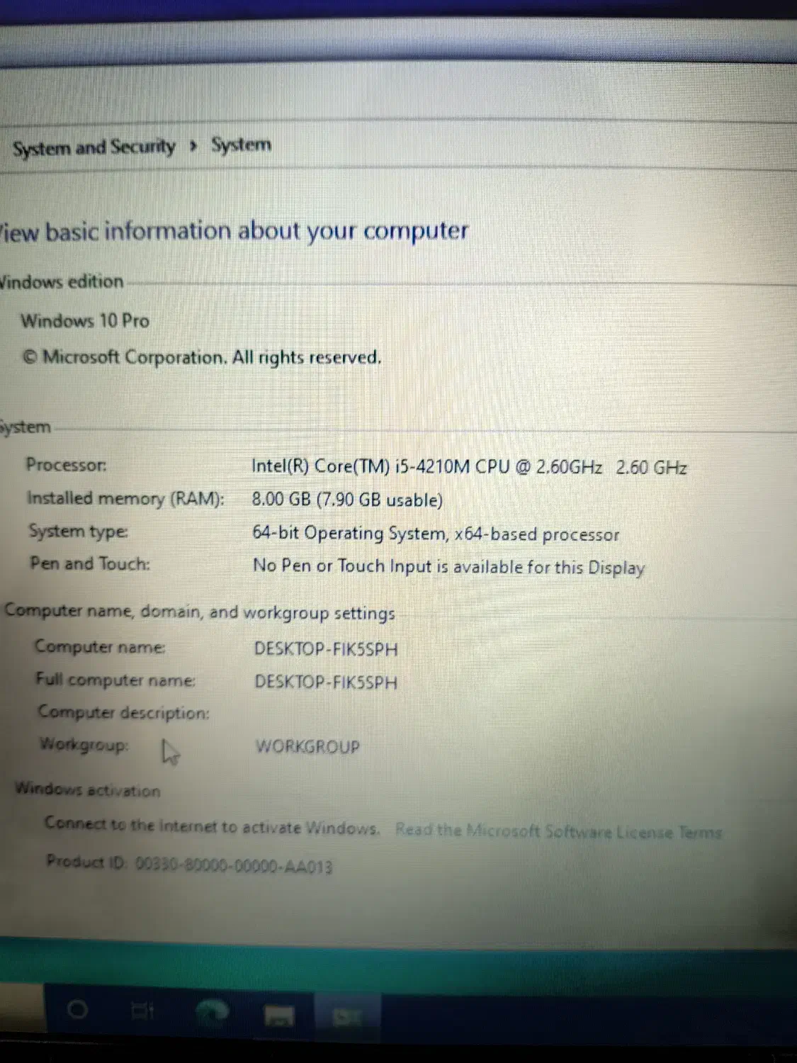 لبتاپ hp g1 450|رایانه همراه|زاهدان, |دیوار
