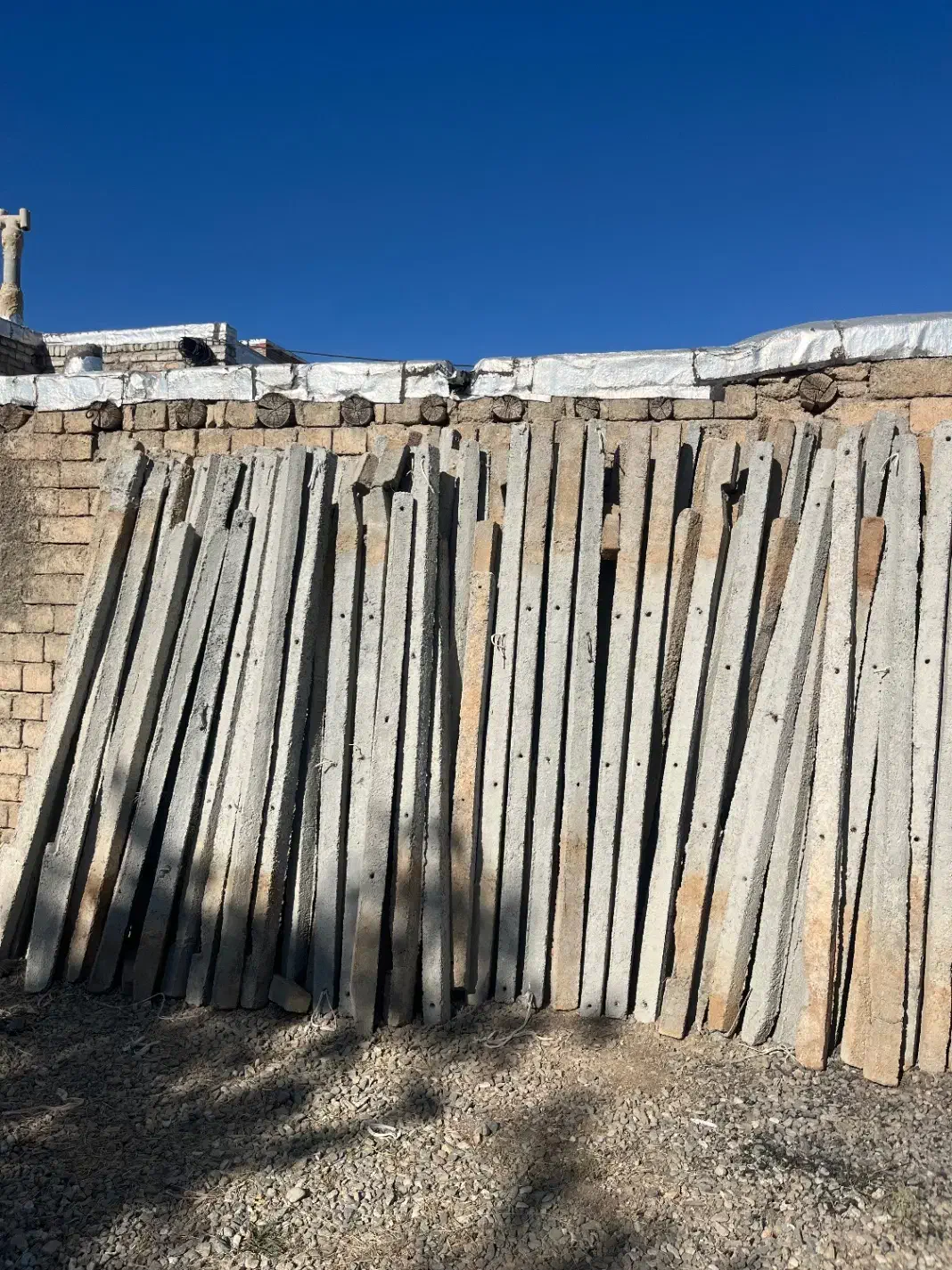 تیرچه باغ|مصالح و تجهیزات ساختمان|انزل, |دیوار