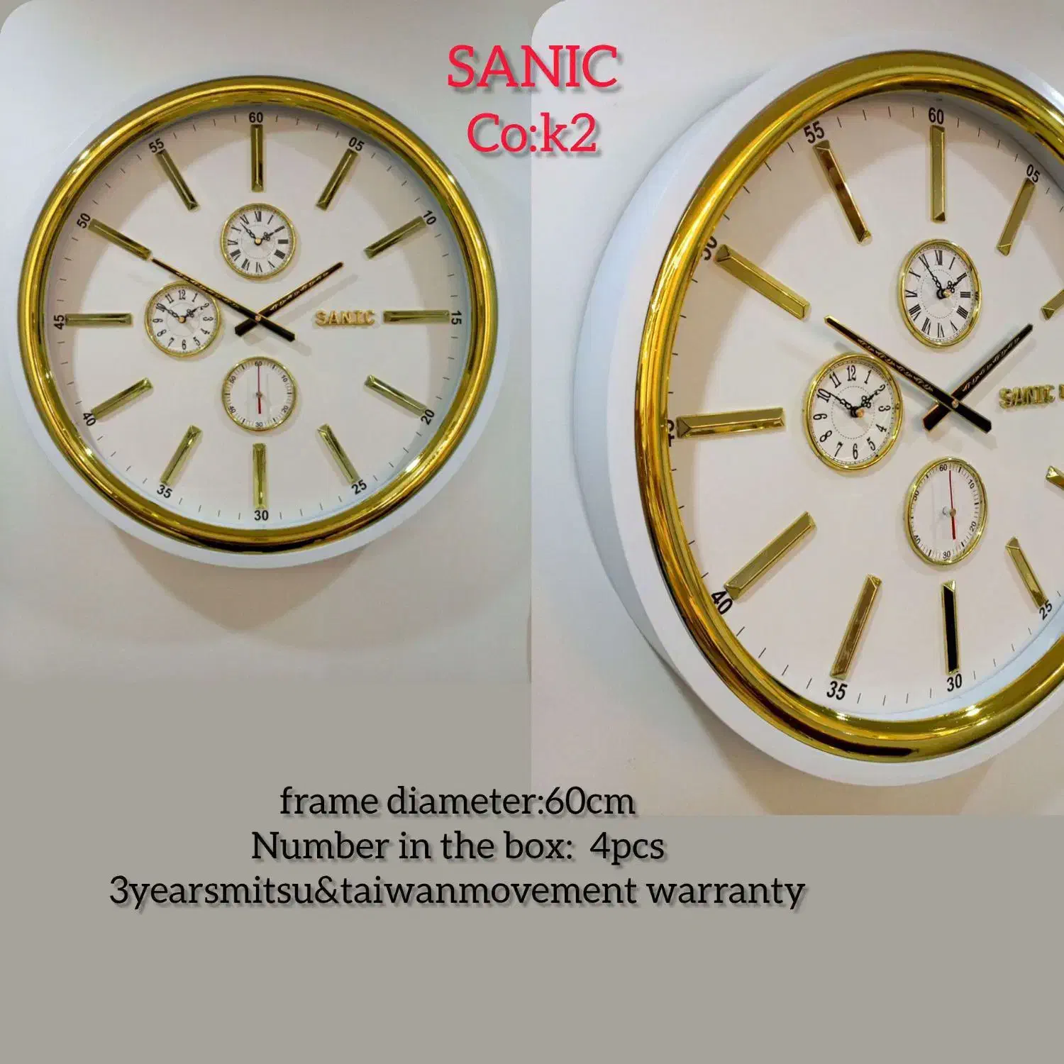 ساعت K2|ساعت دیواری و تزئینی|قیامدشت - خاورشهر, |دیوار