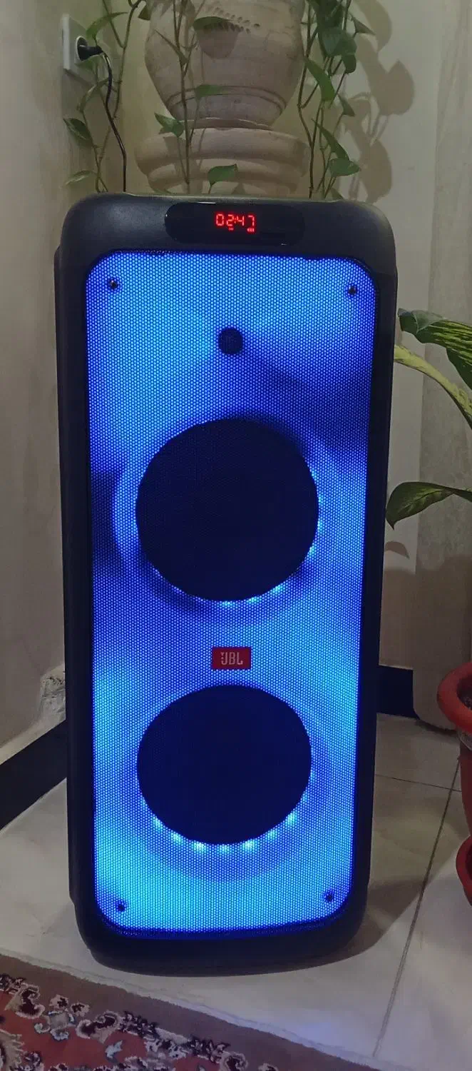 اسپیکر پارتی باکس جی بی ال partybox jbl 20000w|سیستم صوتی خانگی|ری, شهادت|دیوار