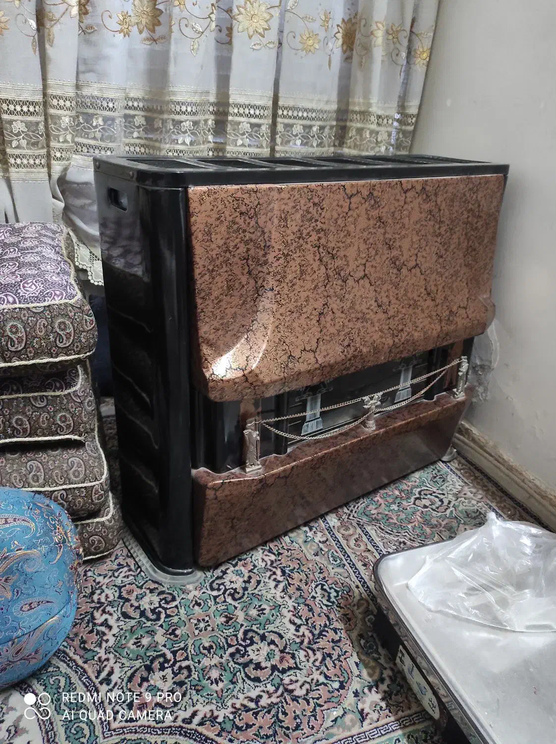 بخاری شومینه درحد نو|بخاری، هیتر، شومینه|یزد, |دیوار