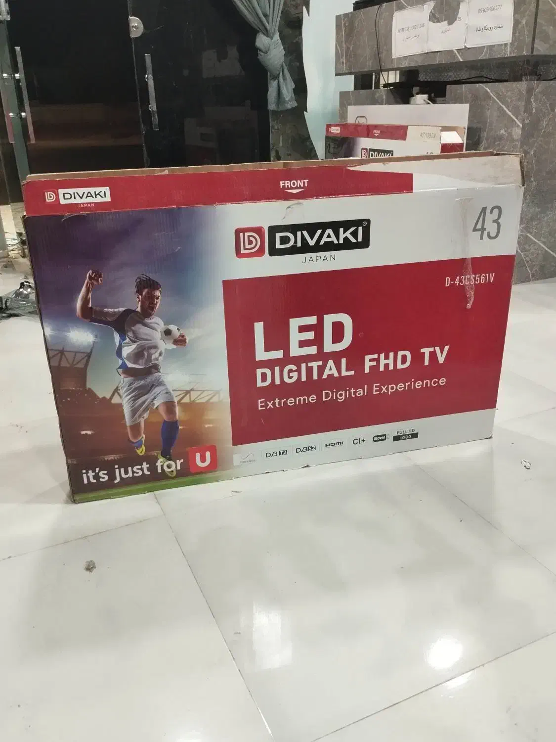 تلویزیون دیواکی 43|تلویزیون و پروژکتور|رودان, |دیوار