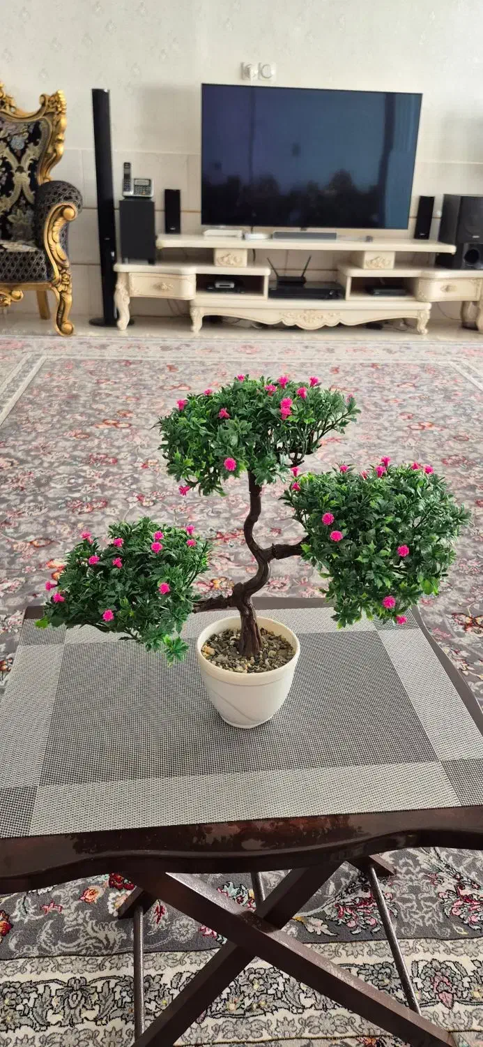 درختچه و گل مصنوعی بنسای|گل مصنوعی|ملایر, |دیوار