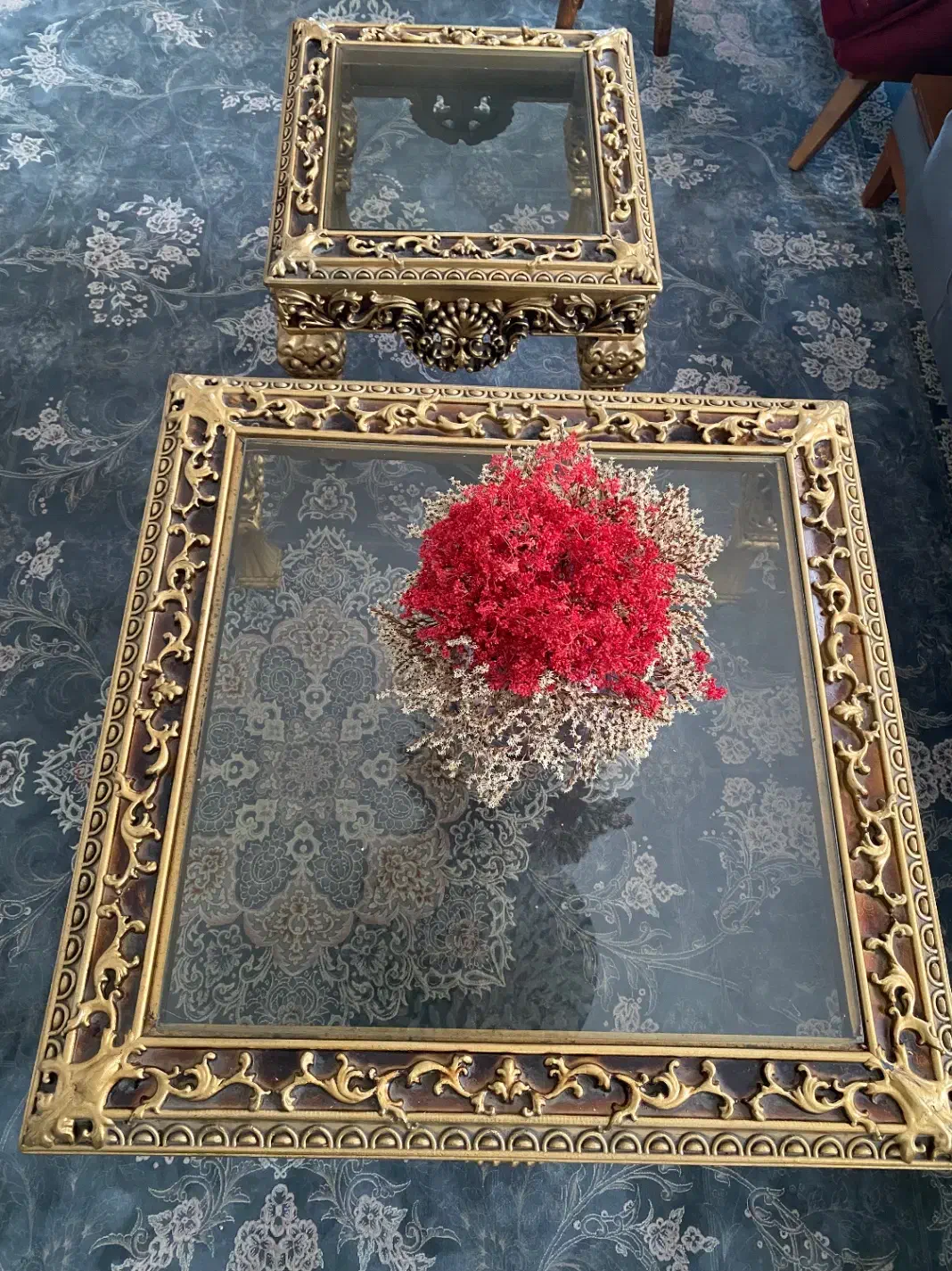 میز عسلی ۳تیکه|مبلمان خانگی و میز عسلی|لاهیجان, شیشه گران|دیوار