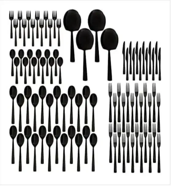 سرویس ۸۸ پارچه قاشق و چنگال لایف اسمایل ( نو )|ظروف سرو و پذیرایی|رشت, بازار|دیوار