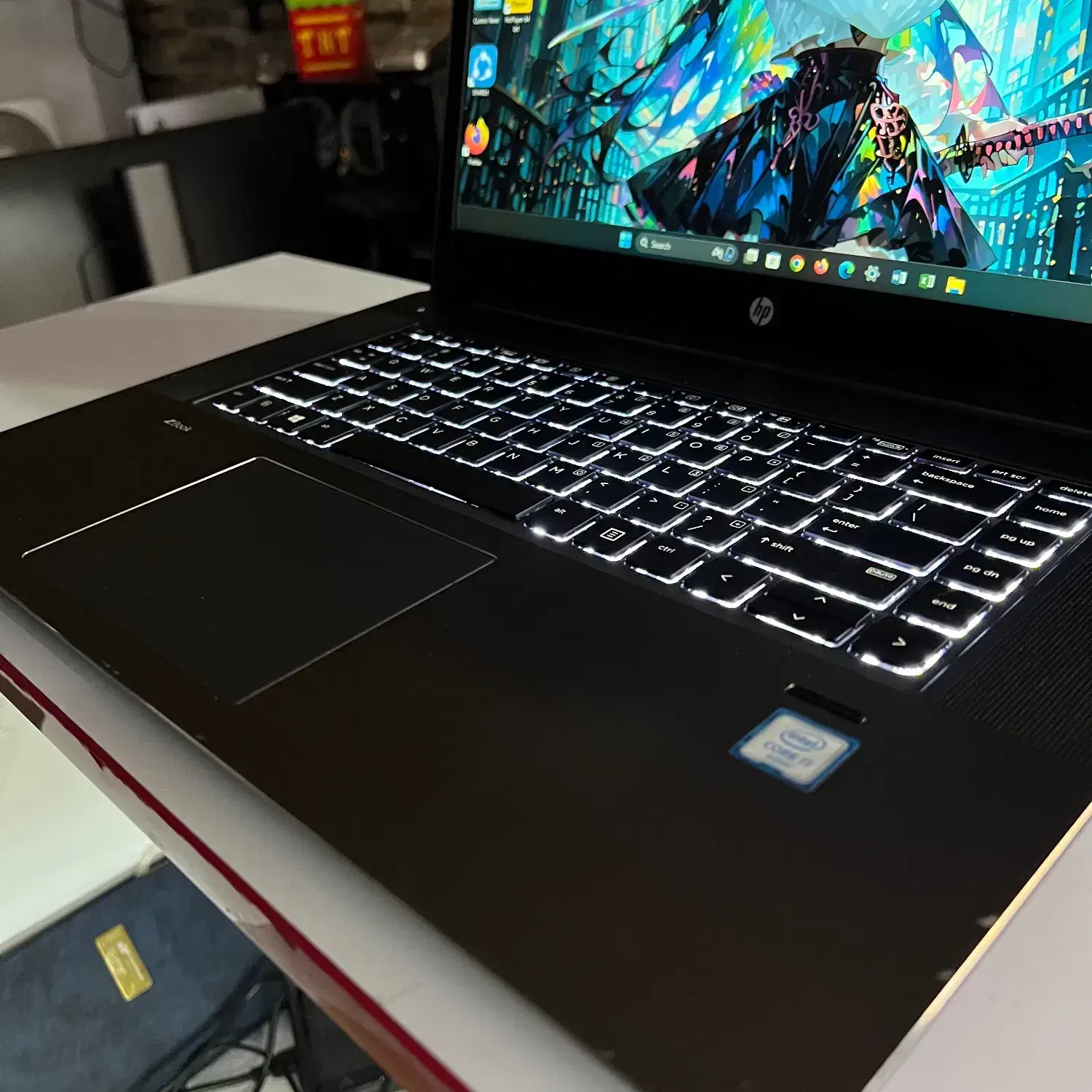 لپتاپ hp core i7 رم ۱۶ گرافیک ۴|رایانه همراه|قدس, شهر‌قدس|دیوار