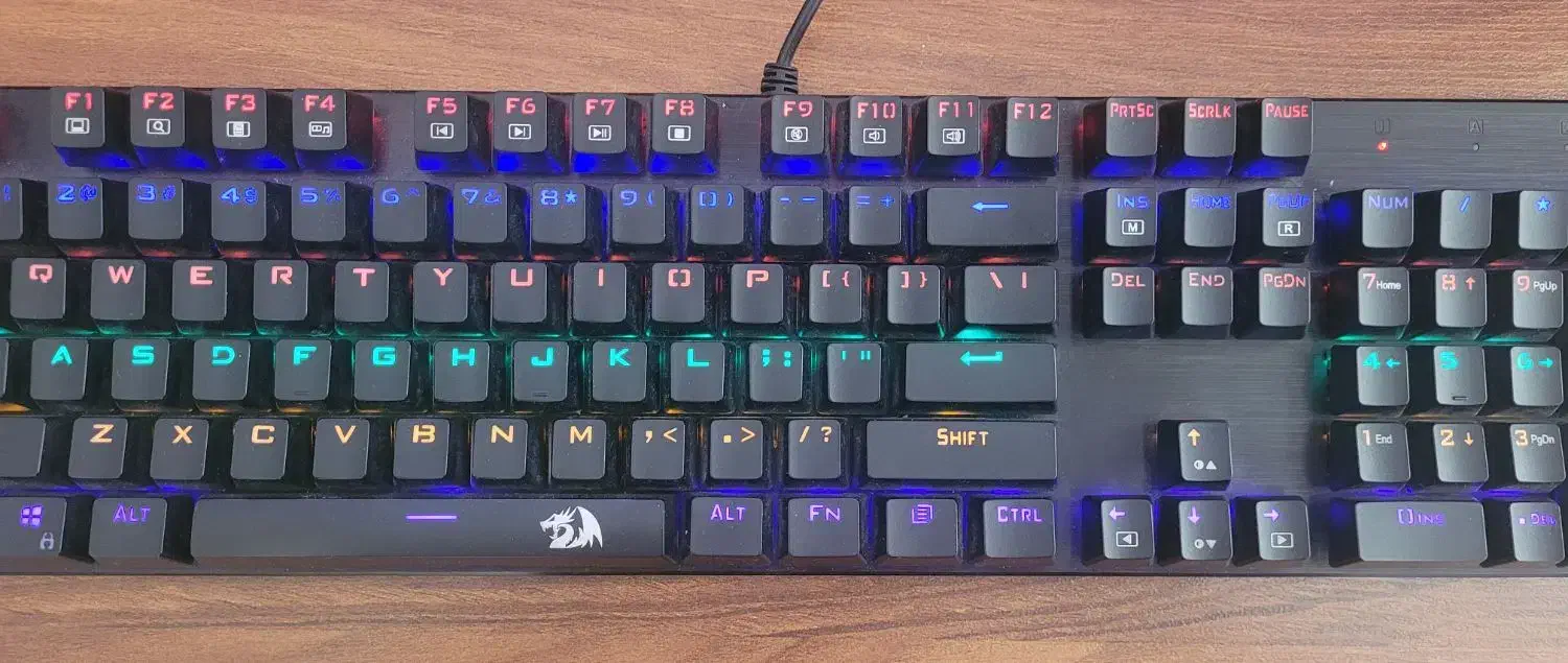 کیبورد گیمینگ ردراگون مدل K208|قطعات و لوازم جانبی رایانه|تهران, سلسبیل جنوبی|دیوار