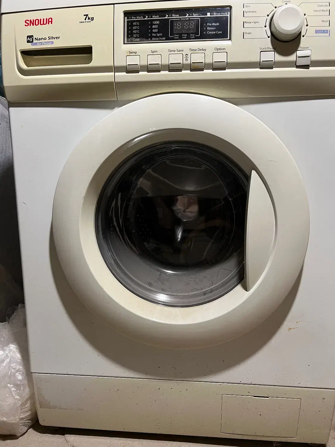 لباسشویی اسنوا ۷کیلو|ماشین لباسشویی و خشک‌کن لباس|بانه, |دیوار