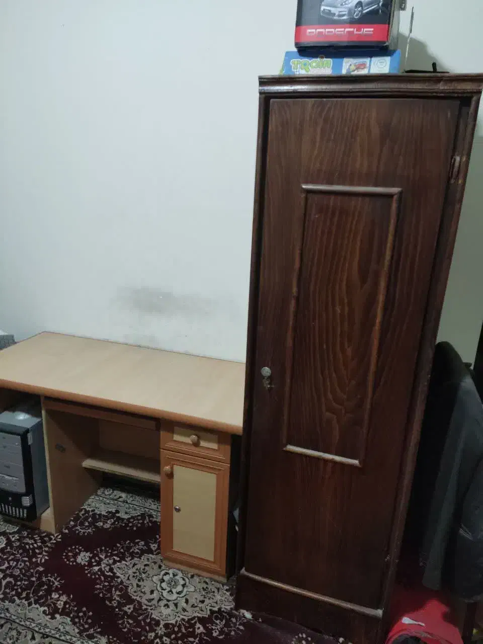 کمد جا لباسی|تخت و سرویس خواب|قم, نیروگاه|دیوار