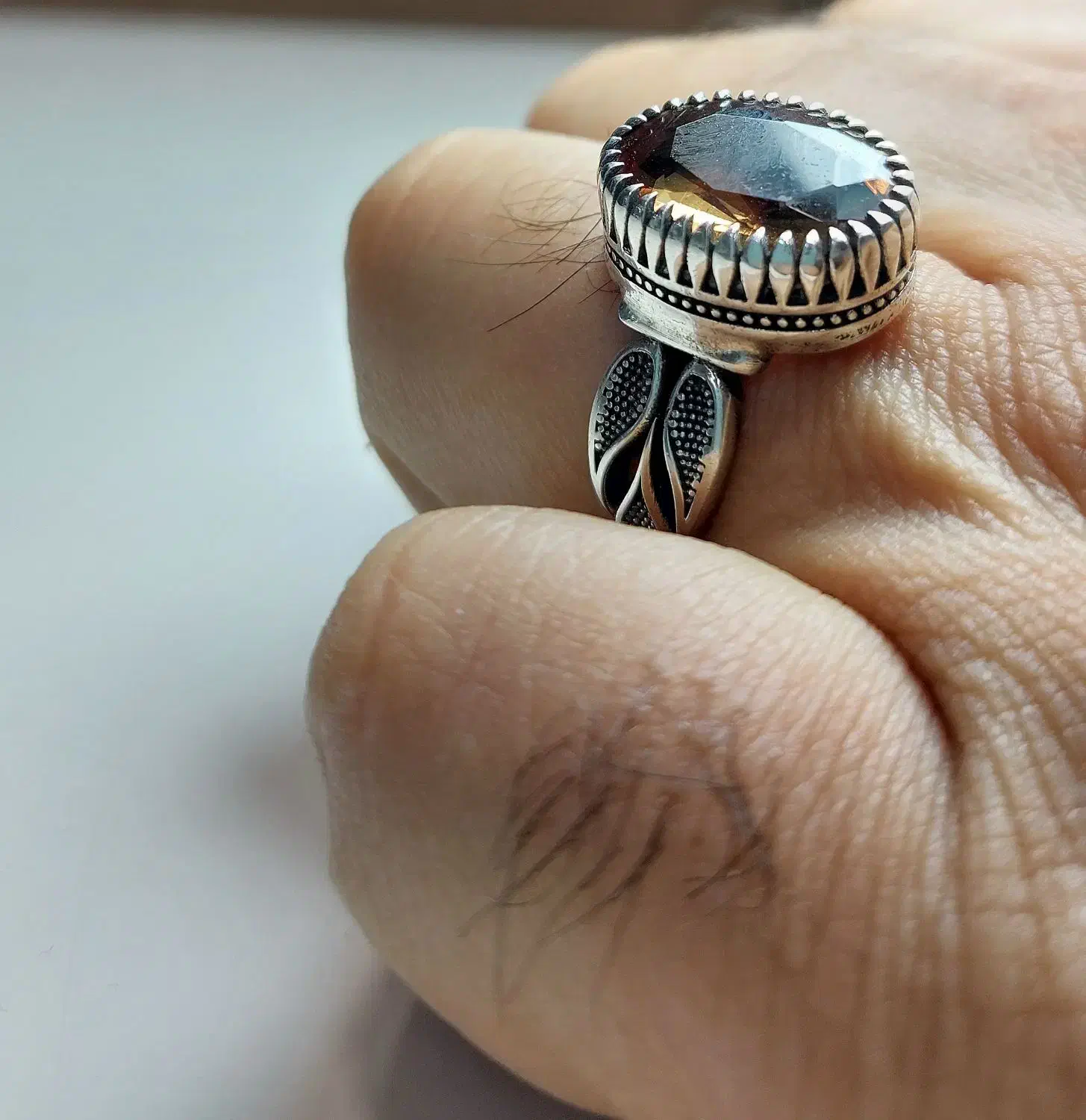 انگشتر الکساندریت چند رنگ|جواهرات|قم, سعادتی|دیوار