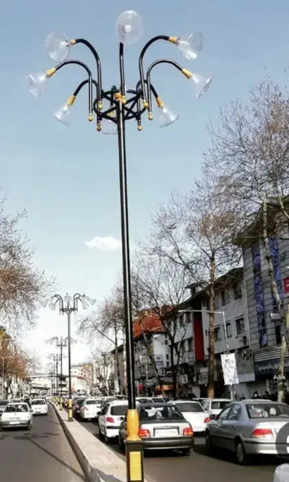 پایه چراغ پارکی،خیابانی دکوراتیوونیمهدکوراتیو|لامپ و چراغ|چهاردانگه (تهران), |دیوار