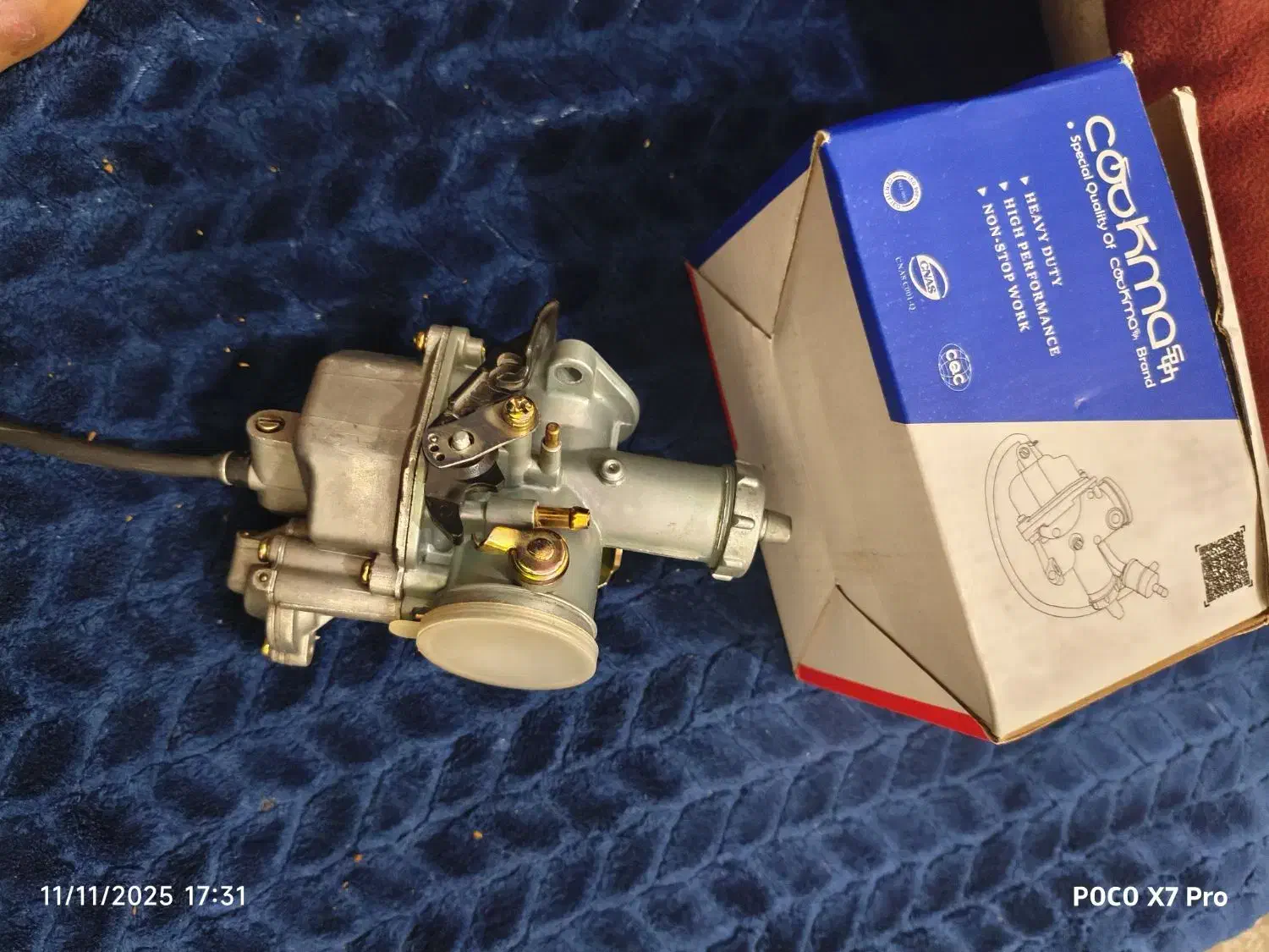 وسایل متور کاربرات پمپ شتاب زیر قیمت بازار|قطعات یدکی و لوازم جانبی|بندر کنگان, |دیوار