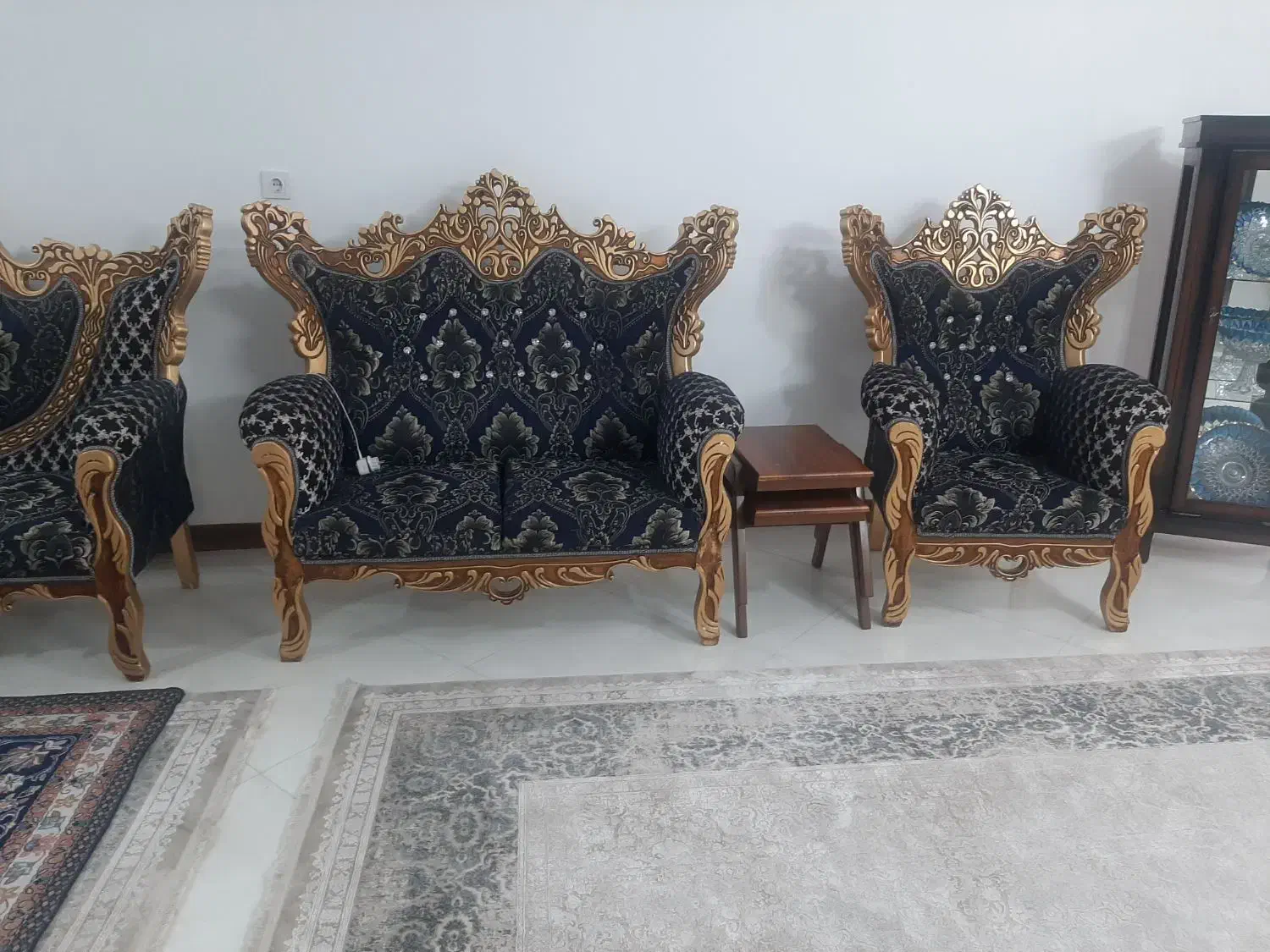 مبل در حد نو|مبلمان خانگی و میز عسلی|بیرجند, |دیوار