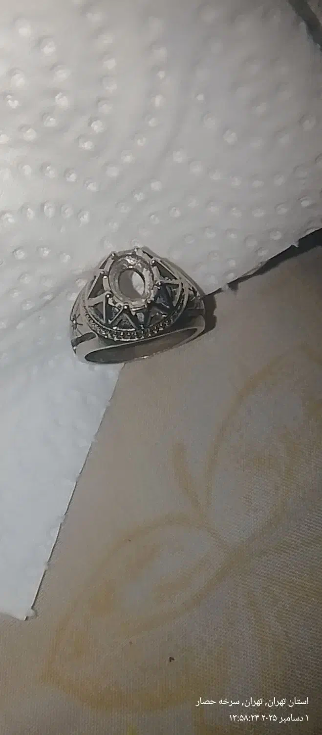 انگشتر مردانه بدون نگین|بدلیجات|سرخه حصار, |دیوار