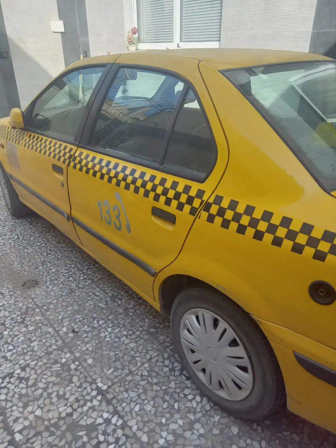 سمند  تاکسی سالم و تمیز  کم کار|خودرو سواری و وانت|برخوار, |دیوار