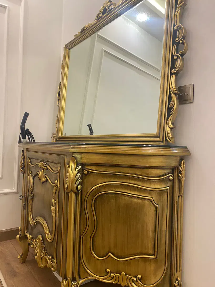 کنسول ورق طلا|بوفه، ویترین، کنسول|پردیس, فاز ۱۱|دیوار